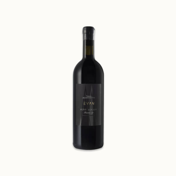 Evan bottiglia di vino rosso