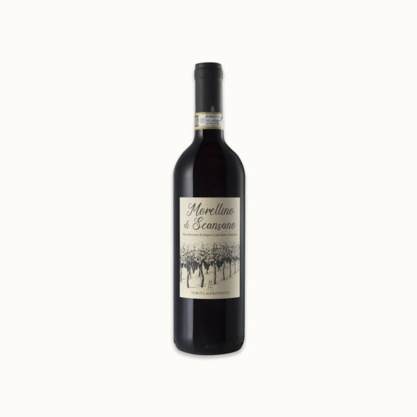 Morellino bottiglia vino rosso